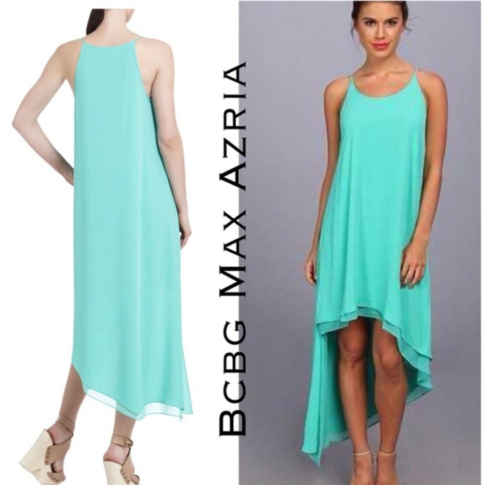 BCBG MAXAZRIA Lienna Double-Layer Tank Dress👗